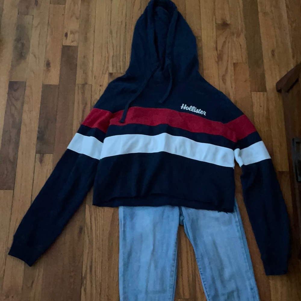 Hollister crop top size:M